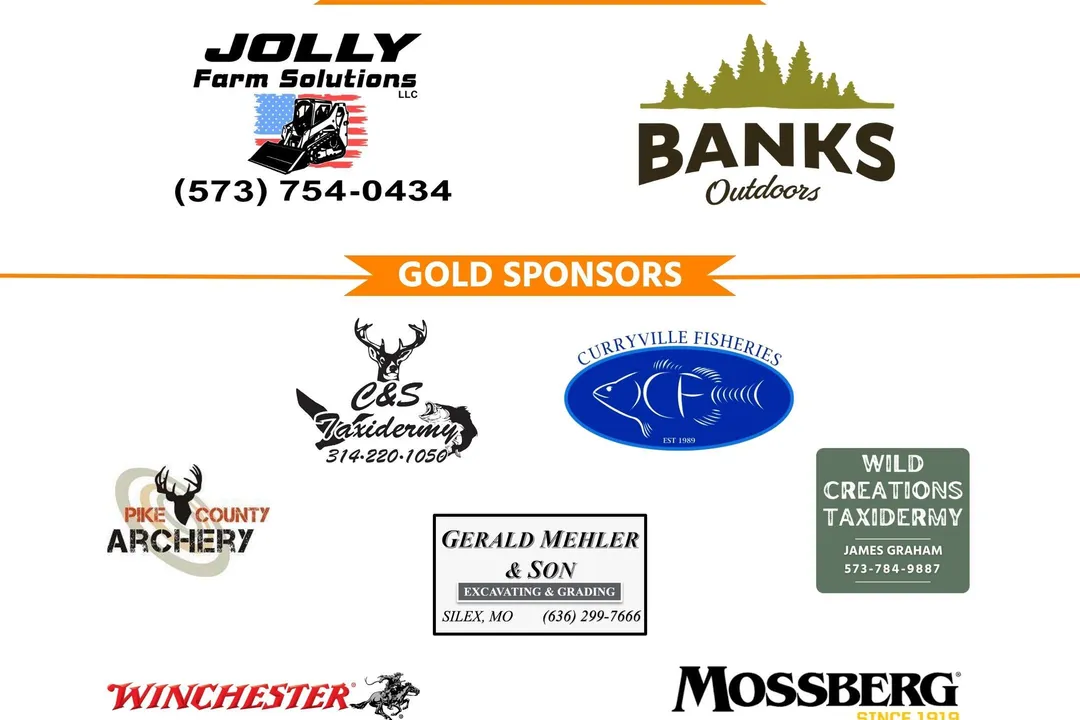 Platinum and Gold Sponsors Trophy Deerfest